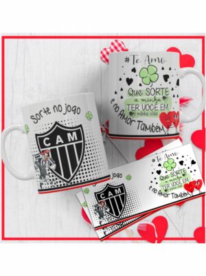 Caneca Dia dos Namorados Sorte no Jogo...