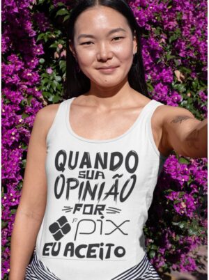 Regata Feminina Sátira Pix
