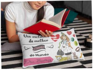 Almofada Personalizada Veterinária