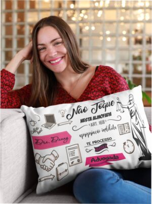 Almofada Personalizada Advogada