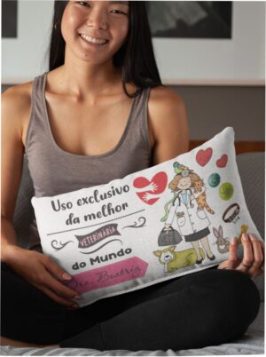 Almofada Personalizada Veterinária