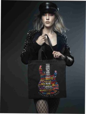 Bolsa Ecobag, Guitarra Bandas - Rock Roll - PERSONALIZAMOS