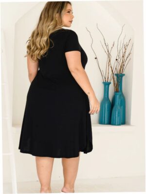 ESGOTADO - Vestido Plus Size Janis Joplin - Rock Roll - Veste 44 ao 50