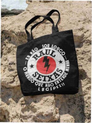 Bolsa Ecobag, Raul Seixas - Rock Roll - PERSONALIZAMOS