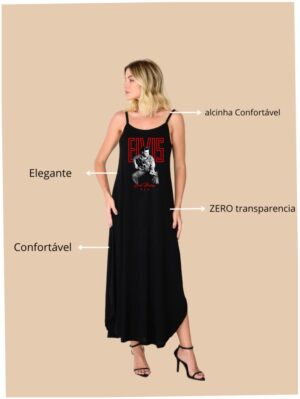 ESGOTADO - Vestido Plus Size Elvis Presley - Rock Roll - Veste 40 ao 46