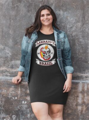 ESGOTADO - Vestido Plus Size Lakraio`s Style - veste do 44 ao 50