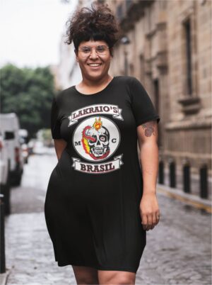 ESGOTADO - Vestido Plus Size Lakraio`s Style - veste do 44 ao 50