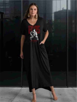 ESGOTADO - Vestido Mid Elvis Presley - veste do 40 ao 48