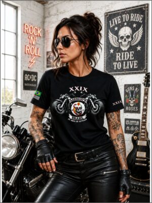 Baby Look - Viscolycra Style Comemorativa 29 anos LAKRAIO`S MC