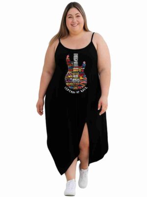 Vestido Transpassado Rock Of Legends - Veste do 42 ao 52