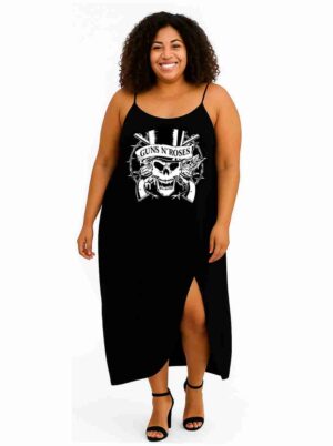 Vestido  Transpassado  Guns N` Roses   -  Veste do 42 ao 52