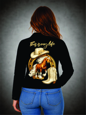 Jaqueta Jeans Sarja COWGIRL - THIS IS MY LIFE