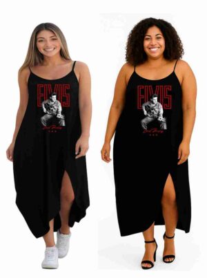 Vestido Transpassado ELVIS PRESLEY Rock Roll -  Veste do 42 ao 52
