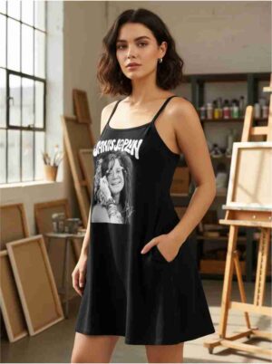 Vestido Trapézio - JANIS JOPLIN - Veste do 36 ao 46