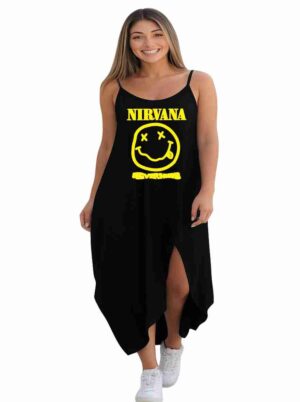Vestido Transpassado Nirvana Rock Roll - Veste do 42 ao 52