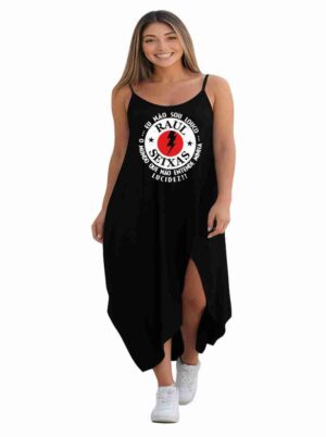 Vestido Transpassado Raul Seixas - Rock Roll - Veste do 42 ao 52