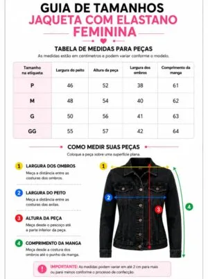 Jaqueta Jeans Sarja ROCK EVANESCENCE AMY LEE